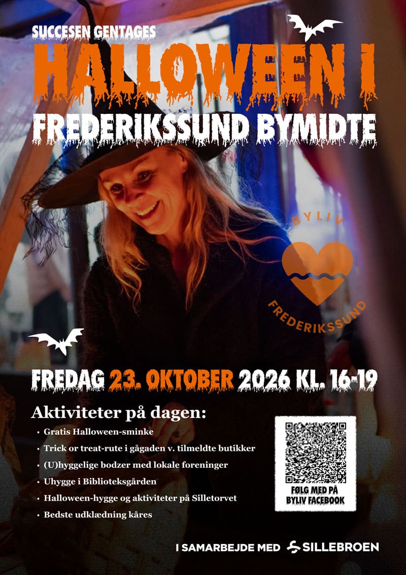 Halloween i Frederikssund Bymidte